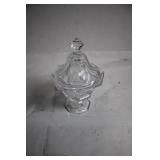 Crystal Candy Dish with Lid