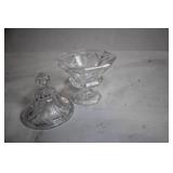 Crystal Candy Dish with Lid