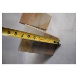 Pair of Sandstone Bookends with Unique Veining