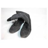 Pair of Black Suede Winter Boots - Size 38