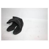 Pair of Black Suede Winter Boots - Size 38