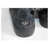 Pair of UGG Australia Black Suede Winter Boots, Size Unknown