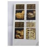Collection of Vatican City Souvenir Stamp Sheets and Postcard Set