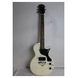 Used Maestro Electric Guitar with Decorative Paint Accents