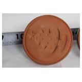 Set of 4 Holiday Clay Cookie Stamps with Recipe