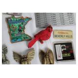 Magnetic Souvenir and Miniature Figurine Collection