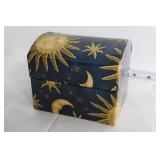 Vintage Assorted Collection with Statuette, Metal Jug, and Decorative Boxes