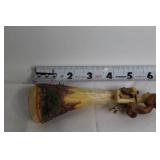 Vintage Assorted Collection with Statuette, Metal Jug, and Decorative Boxes