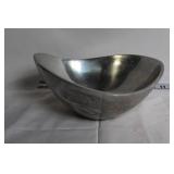 Metal Wire Fruit Basket, Glass Chip and Dip Bowl, Silver Bowl, Glass Pitcher Set