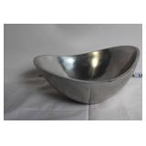 Metal Wire Fruit Basket, Glass Chip and Dip Bowl, Silver Bowl, Glass Pitcher Set