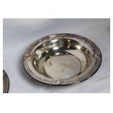 Set of 3 Vintage Silver-Plated Serving Dishes