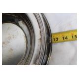 Set of 3 Vintage Silver-Plated Serving Dishes