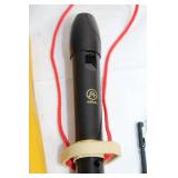 Angel Soprano Halo Recorder with Carrying Case and Cleaning Rod