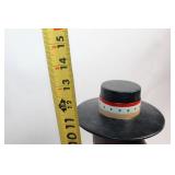 Whimsical Southwestern Coyote Sculpture with Hat