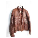 Pelle Cuir Leather Jacket with Thinsulate Insulation, Made in Korea