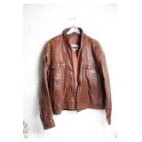Pelle Cuir Leather Jacket with Thinsulate Insulation, Made in Korea