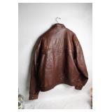 Pelle Cuir Leather Jacket with Thinsulate Insulation, Made in Korea