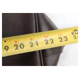 Large Brown Leather Travel Bag