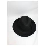 Set of 2 Black Wool Fedora Hats - Rip Curl and Treasure Box
