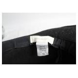 Set of 2 Black Wool Fedora Hats - Rip Curl and Treasure Box