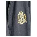 Ralph Lauren Black Track Jacket with Embroidered Logo