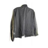 Ralph Lauren Black Track Jacket with Embroidered Logo