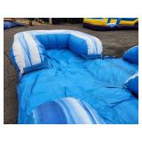 18 Ft Blue Marble Tidal Wave Water Slide
