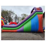 23 Ft Double Bay Dry Slide