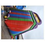 23 Ft Double Bay Dry Slide