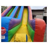 23 Ft Double Bay Dry Slide