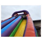 23 Ft Double Bay Dry Slide