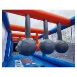 50 Ft Zorb Ball Pendulum Obstacle Course  - 50 X 20 X 16