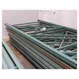 Lot of (11) Pallet Racking Uprights -  (8) 5