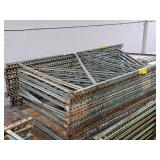 Lot of (10) Pallet Racking Uprights - 5