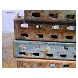 Lot of (10) Pallet Racking Uprights - 5