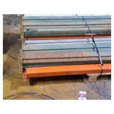 Lot of (16) 98" Pallet Racking Cross Beams