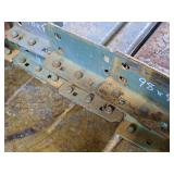 Lot of (16) 98" Pallet Racking Cross Beams