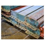Lot of (16) 98" Pallet Racking Cross Beams