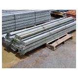 Lot of (14) 99" Pallet Racking Cross Beams