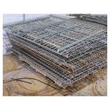 Lot of (15) Pallet Racking Wire Grate Shelving - 61"x52"