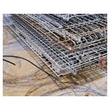 Lot of (15) Pallet Racking Wire Grate Shelving - 61"x52"