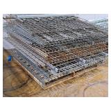 Lot of (13) Pallet Racking Wire Grate Shelving - 61"x52"