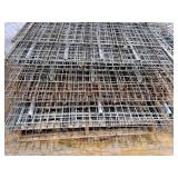 Lot of (13) Pallet Racking Wire Grate Shelving - 61"x52"