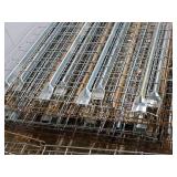 Lot of (10) Pallet Racking Wire Grate Shelving - 61"x46"