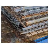 Lot of (10) Pallet Racking Wire Grate Shelving - 61"x46"