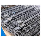 Lot of (12) Pallet Racking Wire Grate Shelving - 37"x40"