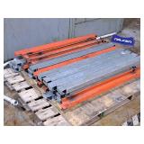 Lot of (40) 42" Pallet Racking Supports