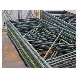 Lot of (11) Pallet Racking Uprights - 51-1/2"x12