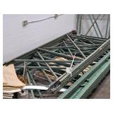 Lot of (9) Pallet Racking Uprights - 60"x168" (x5), 48"x96" (x4)