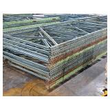 Lot of (10) Pallet Racking Uprights - 5
